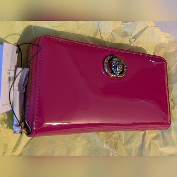Kurt Geiger Chelsea (Pink/Fuchsia) Patent Leather Clutch (NWT) - Picture 7 of 16